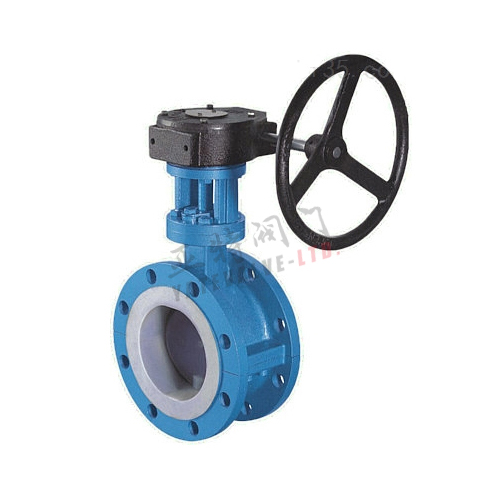 亞發防腐對夾全襯氟蝶閥